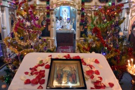 Архиерейская Литургия в Неделю перед Богоявлением