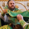В день обретения мощей преподобного Севастиана Карагандинского епископ Каскеленский Геннадий совершил Божественную Литургию