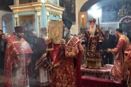 Неделя 22-я по Пятидесятнице; – день памяти святого Великомуч. Димитрия Солунского