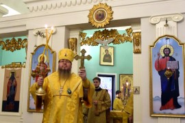 Архиерейская Литургия в праздник святителя Спиридона Тримифунтского