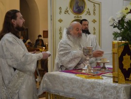 В первое воскресенье после Рождества Христова молитвенно почтили память святых праведных Иосифа Обручника, Давида царя и Иакова, брата Господня