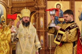 Божественная Литургия в Неделю по Богоявлении в Андреевском кафедральном соборе