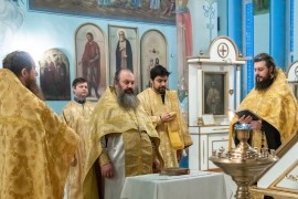 БЛАГОДАРСТВЕННЫЙ МОЛЕБЕН В ДЕНЬ ГОДОВЩИНЫ ИНТРОНИЗАЦИИ СВЯТЕЙШЕГО ПАТРИАРХА КИРИЛЛА