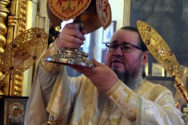 Архиерейская Литургия в Неделю 34-ю по Пятидесятнице