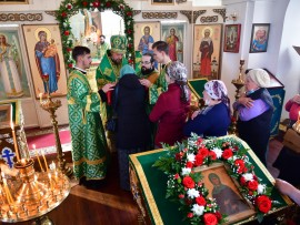 Служение епископа Каскеленского Геннадия в день памяти блаженной Ксении Петербургской и праздник новомучеников и исповедников Церкви Русской