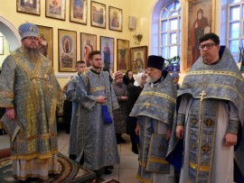 Архиерейское служение в Праздник Сретения Господня