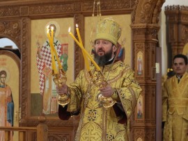 Служение епископа Амфилохия в Неделю о мытаре и фарисее