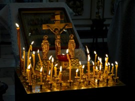 В мясопустную родительскую субботу совершили память всех от века усопших православных христиан, отец и братий наших