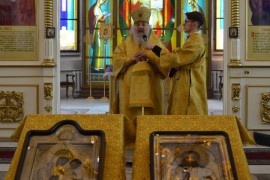 В первое воскресенье Великого поста молитвенно отметили праздник Торжества Православия