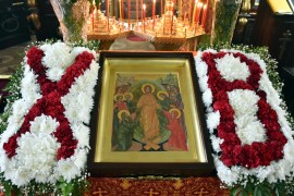 Архиерейская Литургия в субботу Светлой Седмицы