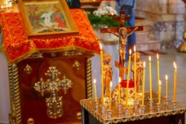 Радоница в кафедральном соборе Петропавловска