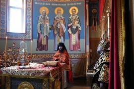 Служение епископа Каскеленского Геннадия в неделю святых Жен-мироносиц епископ Каскеленский