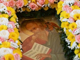 Служение управляющего делами Митрополичьего округа в день памяти святого апостола Иоанна Богослова