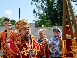 Епископ Каскеленский Геннадий совершил Божественную Литургию в неделю «о слепом»