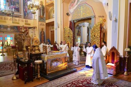 Служение епископа Каскеленского Геннадия в неделю 7-ю по Пасхе