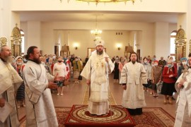 «Вознеслся еси во славе, Христе Боже наш». Празднование Вознесения Господа нашего Иисуса Христа в Усть-Каменогорске