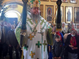 Архиерейское служение в праздник Святой Троицы