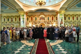 Приход храма Всех Святых отметил свой престольный праздник