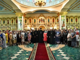 Приход храма Всех Святых отметил свой престольный праздник