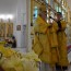 За воскресной Литургией в Благовещенском кафедральном соборе молитвенно поч ...