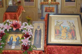В день памяти преподобномучениц великой княгини Елизаветы и инокини Варвары в Елизаветинском храме села Шарбакты отметили престольное торжество