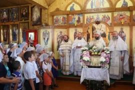 Престольный праздник храма в честь Преображения Господня города Шемонаихи