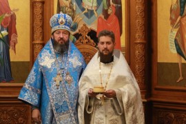 Празднование Успения Пресвятой Богородицы в главном храме Рудного Алтая