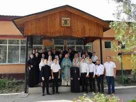 Учащиеся Алматинской духовной семинарии начали учебный год с общей молитвы
