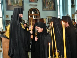 В Константино-Еленинском кафедральном соборе совершен монашеский постриг