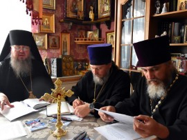 В епархиальном центре прошло заседание Епархиального Совета