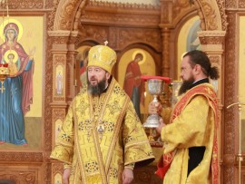Служение епископа Амфилохия в Неделю 11-ю по Пятидесятнице