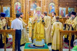 Празднование в честь собора новомучеников и исповедников Казахстанских