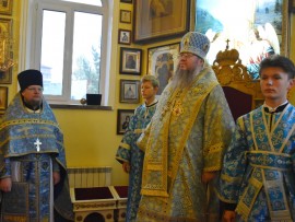 Божественная Литургия в праздник Рождества Пресвятой Богородицы в кафедральном соборе Вознесения Господня