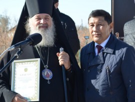 В День духовного согласия в селе Голубовка Иртышского района состоялось открытие православного храма и мусульманской мечети