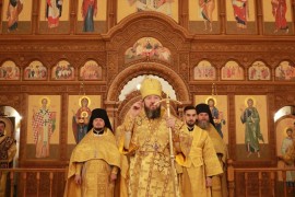 Служение епископа Амфилохия в Неделю 17-ю по Пятидесятнице
