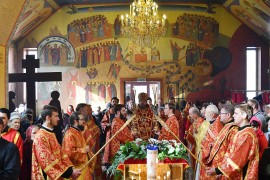 Престольный праздник Параскевинского храма города Алма-Аты