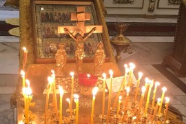 В Димитриевскую родительскую субботу Преосвященный Варнава совершил Божественную литургию и панихиду в кафедральном храме епархии