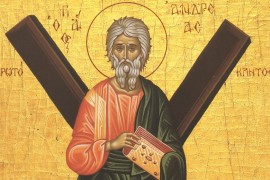 В день памяти апостола Андрея Первозванного Преосвященный епископ Серапион совершил Литургию в кафедральном соборе Воскресения Христова г. Кокшетау