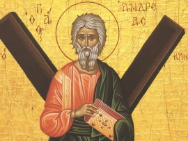 В день памяти апостола Андрея Первозванного Преосвященный епископ Серапион совершил Литургию в кафедральном соборе Воскресения Христова г. Кокшетау