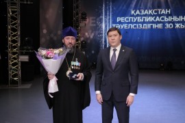 Епископу Амфилохию вручена государственная награда Республики Казахстан