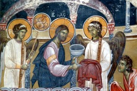 Неделю 27-ю по Пятидесятнице, святых праотец. Преосвященный епископ Серапион совершил Литургию в кафедральном соборе Воскресения Христова г. Кокшетау