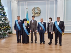 Архиепископ Уральский и Актюбинский Антоний удостоен звания «Почетный гражданин Зап-Казахстанской области»