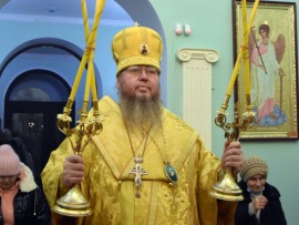 Архиерейская Литургия в Неделю Святых Праотец