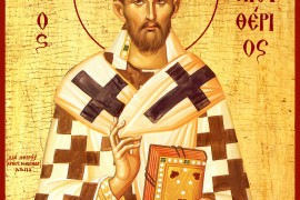 Божественная литургия в престольный праздник храма священномученика Елевферия епископа Римского города Степногорска