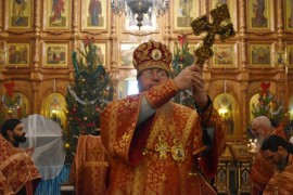 Благослови венец лета благости Твоея, Господи. Епископ Владимир совершил Новогодний молебен в главном храме Северного Казахстана