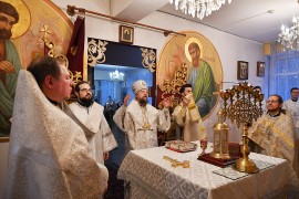 В день памяти святителя Филиппа, митрополита Московского, епископ Геннадий совершил Божественную Литургию