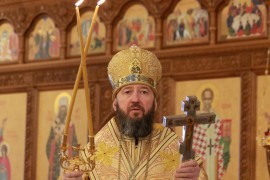 Служение епископа Амфилохия в Неделю по Богоявлении