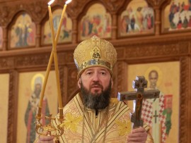 Служение епископа Амфилохия в Неделю по Богоявлении