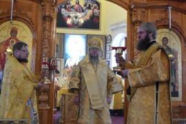 Архиерейская Литургия в 32-ю Неделю по Пятидесятнице