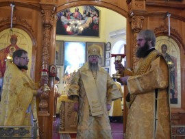 Архиерейская Литургия в 32-ю Неделю по Пятидесятнице